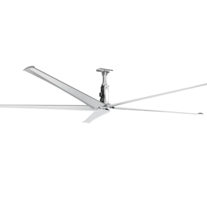 Электрический Pmsm Hvls Большой промышленный HVLS очиститель воздуха Потолочный