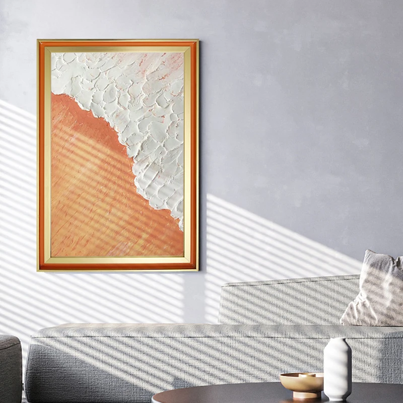 

Gallery Wall Picture Frames Paper Miniature Painting Dark Picture Frames Custom Photo Large Fotolijst Living Room Decoration