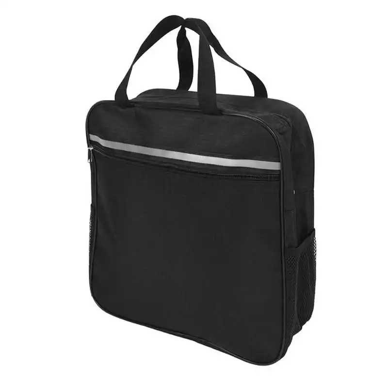 

Wheelchair Backpack Bag Oxford Cloth Storage Wheelchair Backpack Pouch with Reflective Stripe for Phone Wheelchair Accessory