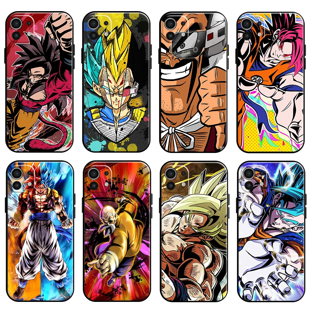 

Japan Anime Dragon Ball Goku Phone Case For Xiaomi Mi 11 11 Lite 5G Carcasa Silicone Cover Soft Liquid Silicon Back