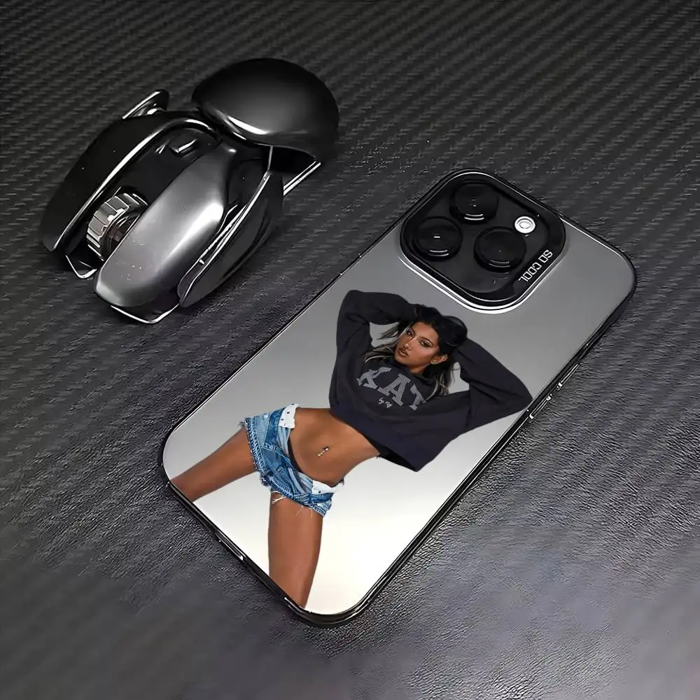 L-Lara R-Raj K-KATSEYE Яркий серебристый чехол для телефона для iPhone 17 16 15 14 13 12 11 Plus Pro Max Plus (art.: 3920dcc5be26c) - 3920dcc5be26c