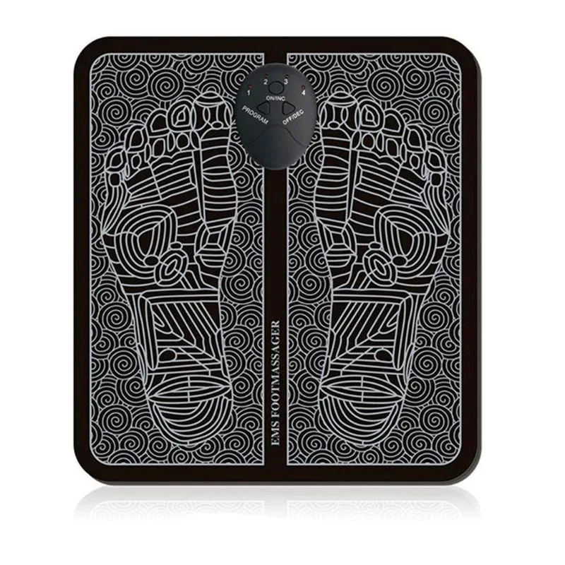 

Luxury Foot Massager Pad EMS Pulse Foot Muscle Stimulator Improve Blood Circulation Pain Relief Wellness Foot Massage Pad
