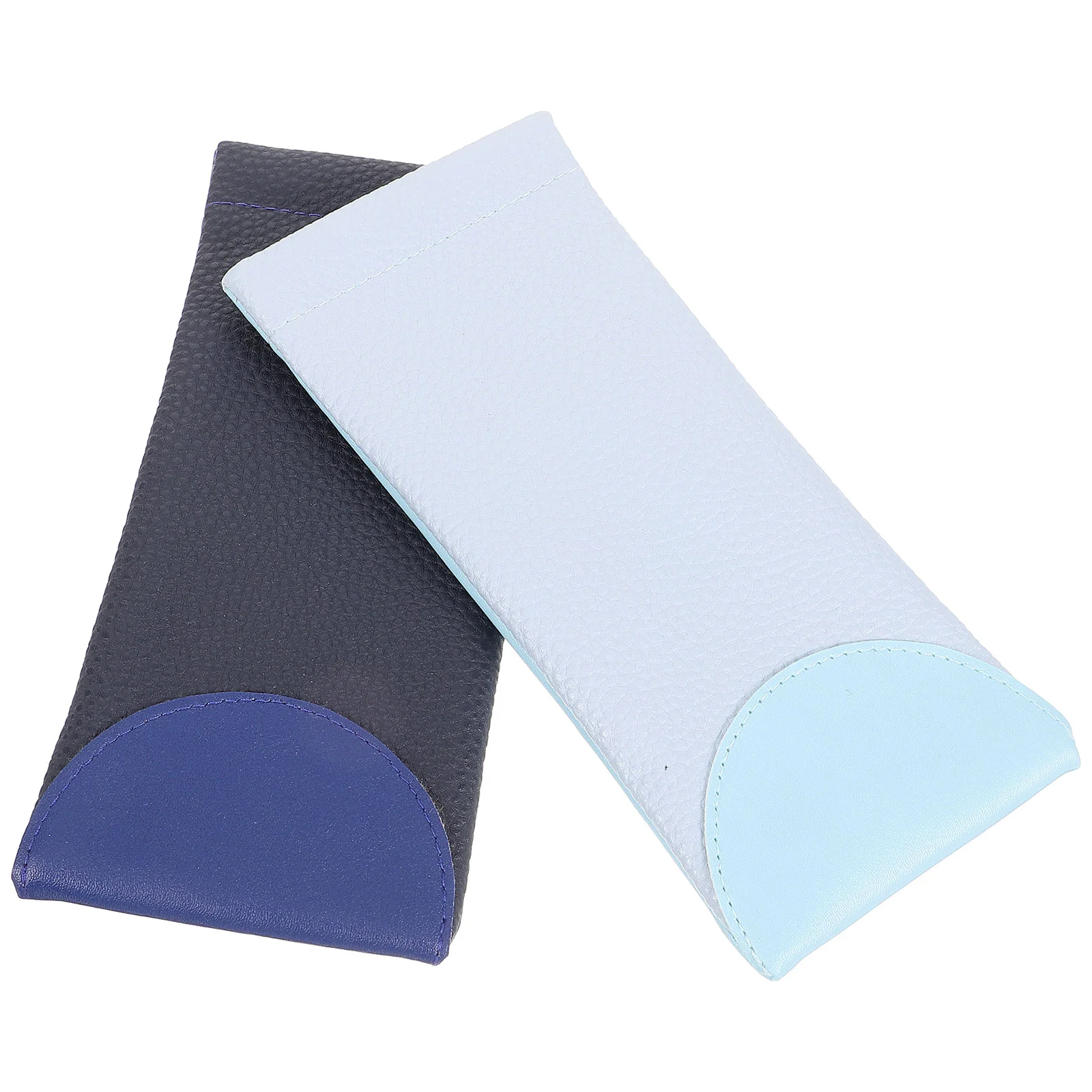 

2pcs Sunglasses Storage Bags Simple Glass Holders Portable Glasses Pouches