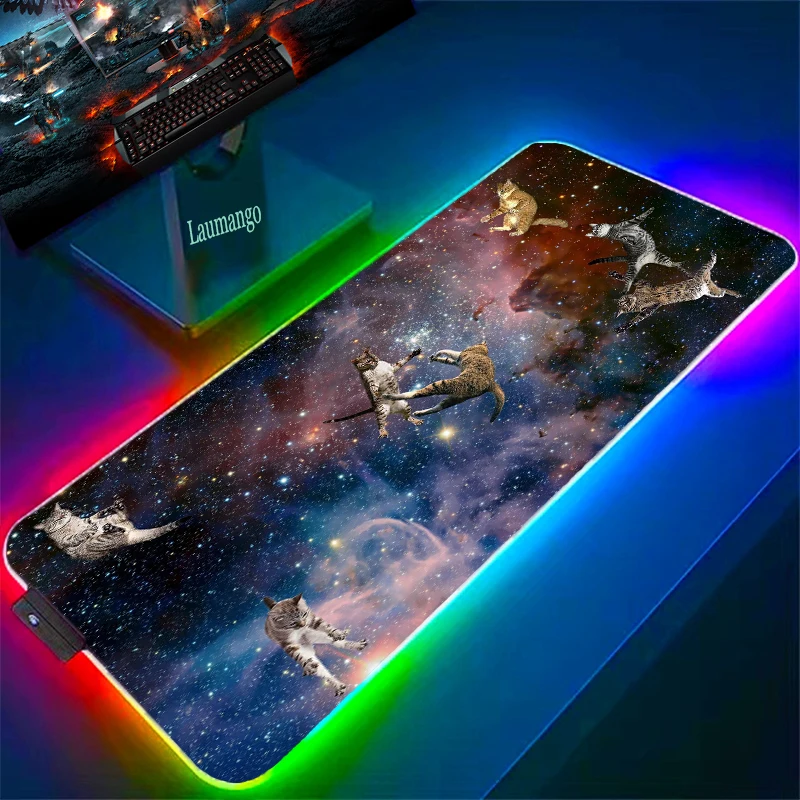 

Игровой коврик для ноутбука, Настольная компьютерная мышь, Аниме Коврик для мыши Xl, аксессуары для ПК, игровые коврики «сделай сам» для косм...