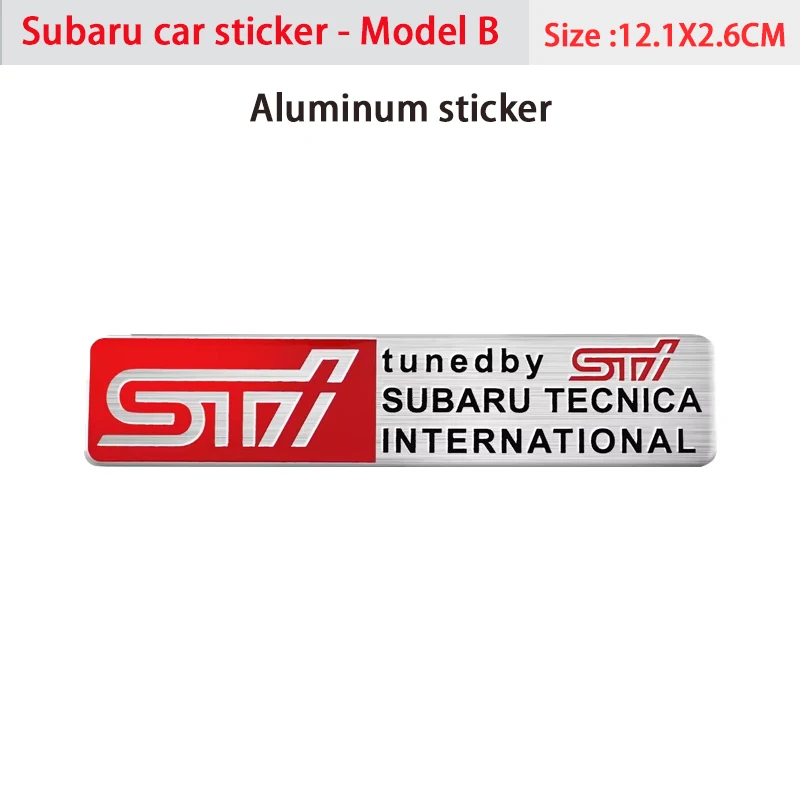 

1 шт., спортивный VIP-автомобиль, эмблема, наклейка для Subaru STI Forester Impreza Legacy Outback XV BRZ WRX Tribeca