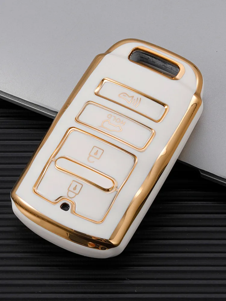 

Умный чехол из ТПУ с 4 кнопками для Kia New K7 Cadenza K9 чехол для дистанционного ключа от машины Sorento K900