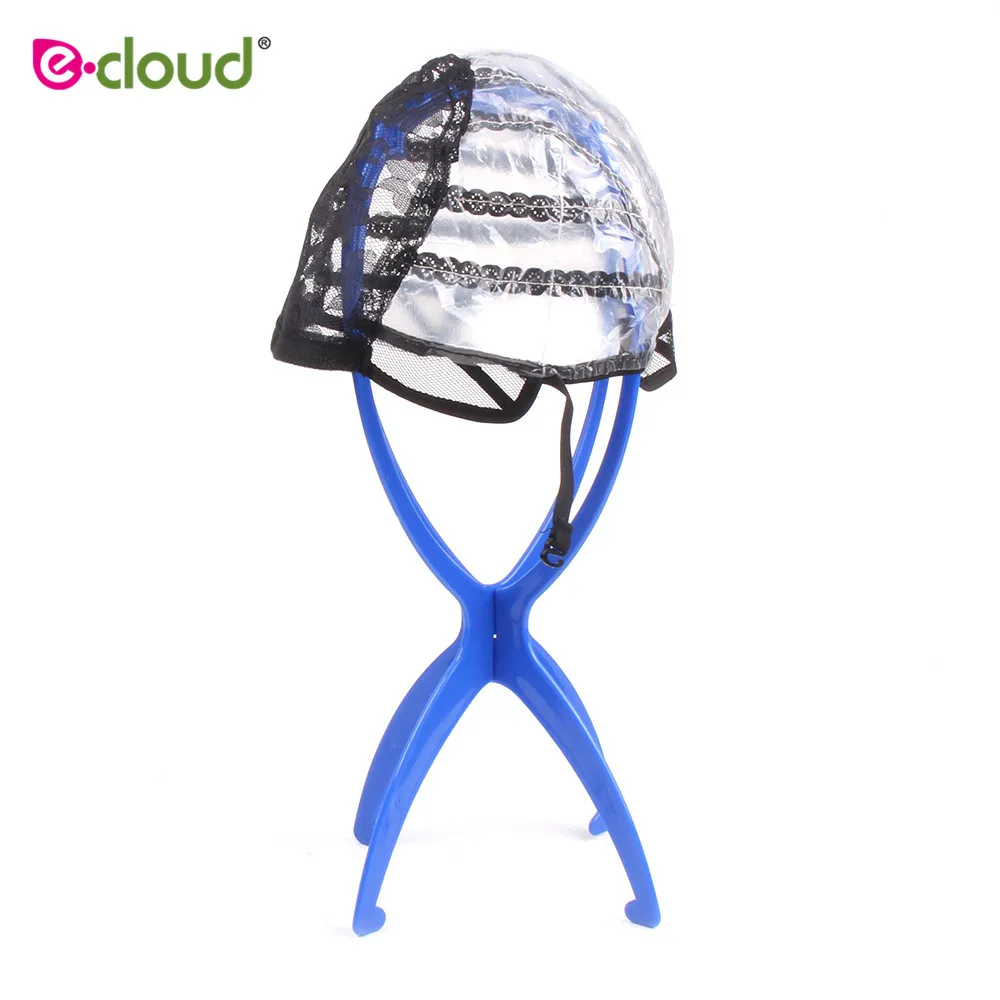 10pcs/bag Double Lace Adjustable Wig Caps Weave Breathable Durable Hot Black Coffee Beige Dome Cap For Wig Hair Net Easy To Use