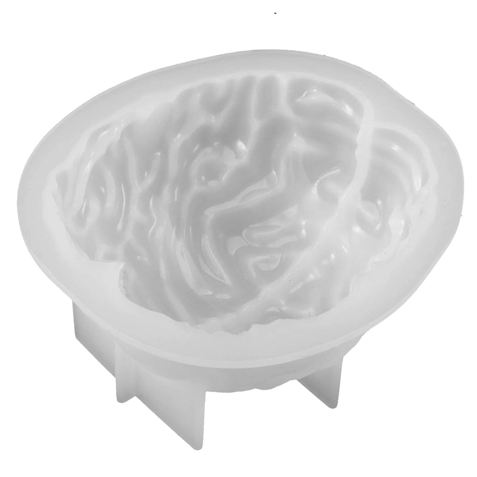 

Human Brain Mold Halloween Supplies DIY Silicone Molds Scented Decorations