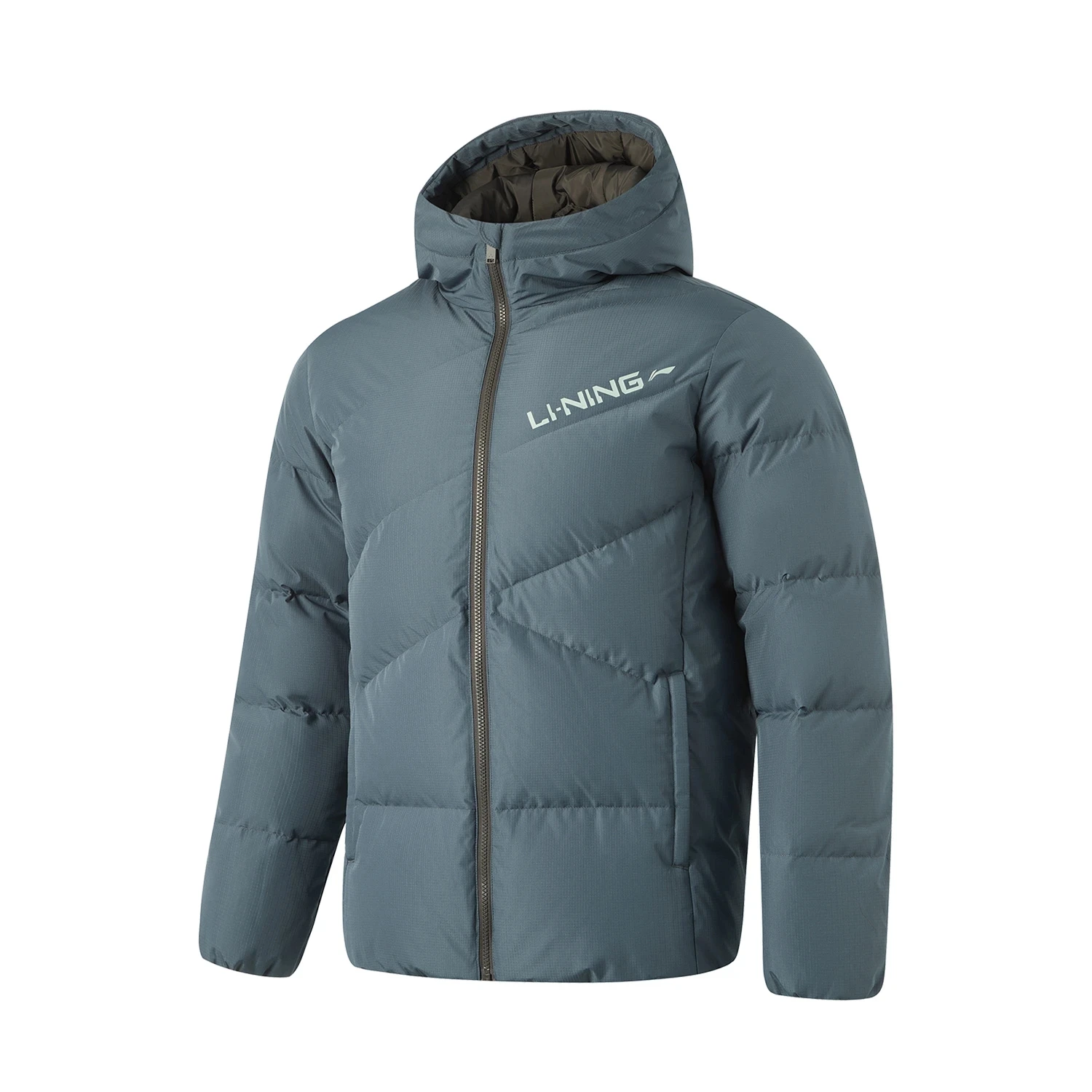 Li Ning Мужской короткий пуховик для фитнеса PFC-FREE WATER REPELLENT Зимнее тепло Обычное