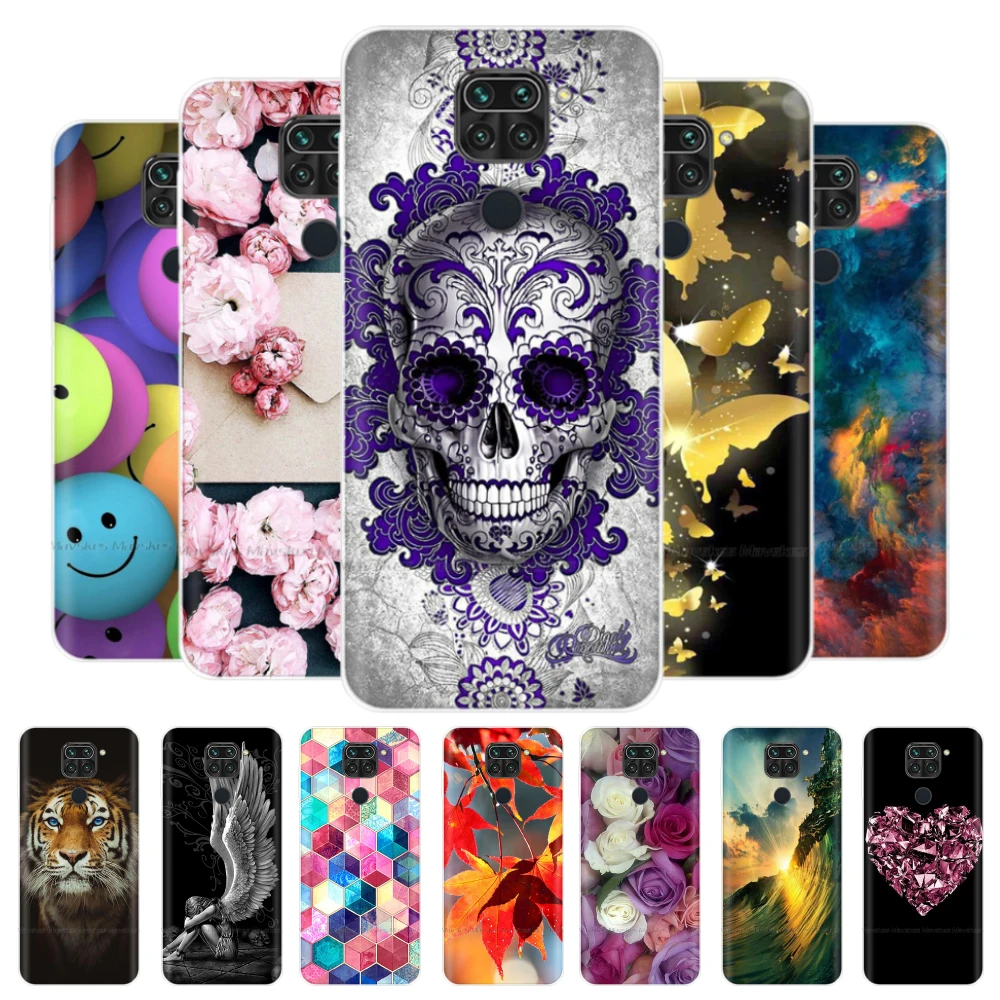 

For Xiaomi Redmi Note 9 Case Silicone Soft Phone Back Case For Xiaomi Redmi Note 9S Note9 Silicone TPU Phone Cases Coque Shell