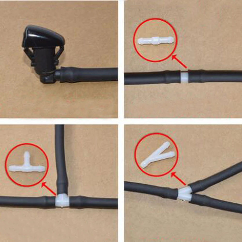 Комплект шлангов для мойки лобового стекла автомобиля Mitsubishi GT-PHEV Delica Xpander L200 Mirage