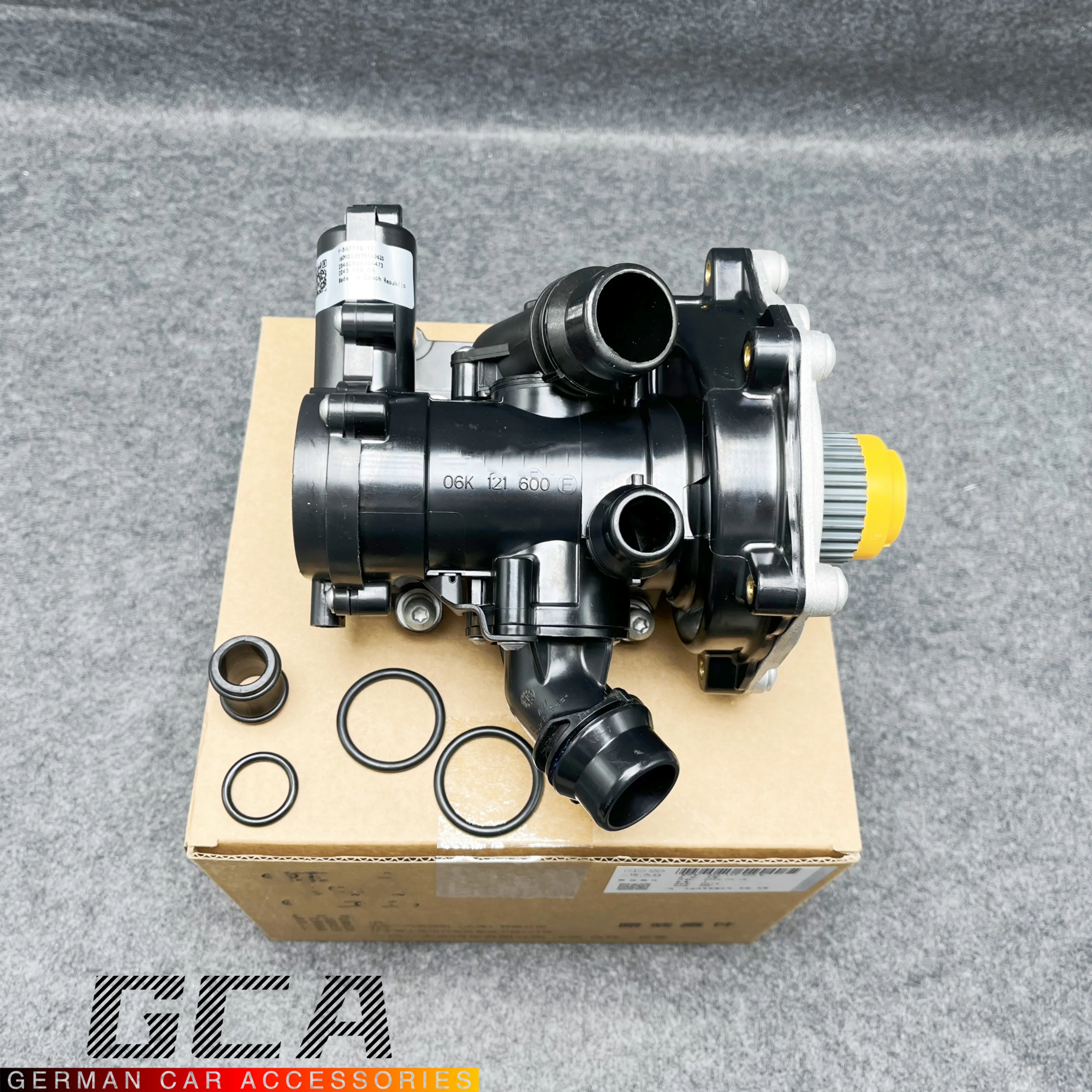 06К 121600 E Оригинальный корпус термостата электрического водяного насоса в сборе