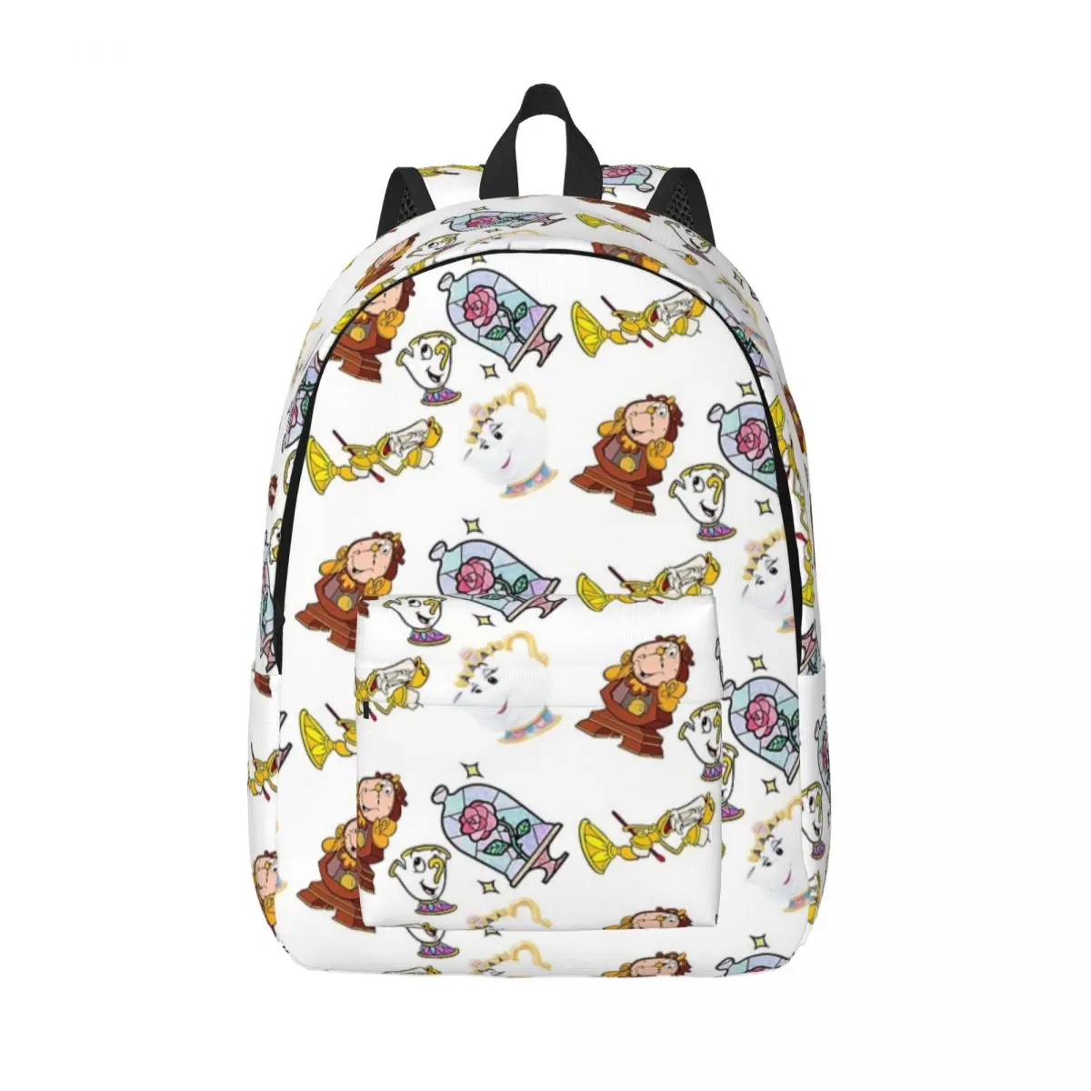 

Beauty Woman Small Backpacks Boys Girls Bookbag Waterproof Shoulder Bag Portability Laptop Rucksack Children School Bags