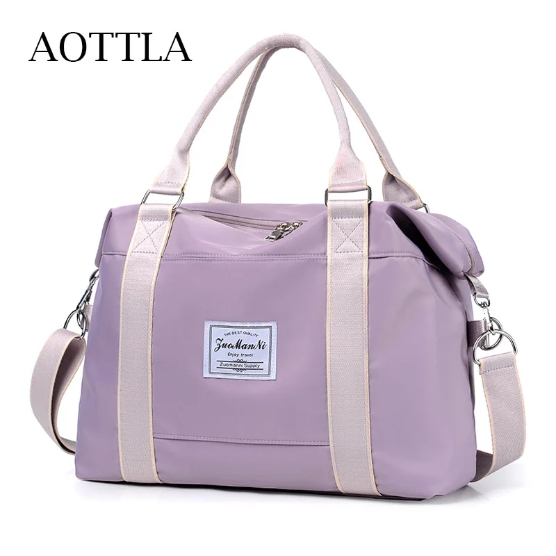 

AOTTLA Luggage Travel Bag Large Capacity Shoulder Crossbody Bag For Women Casual Sports Yoga Bag Multi-Function Ladies Handbags