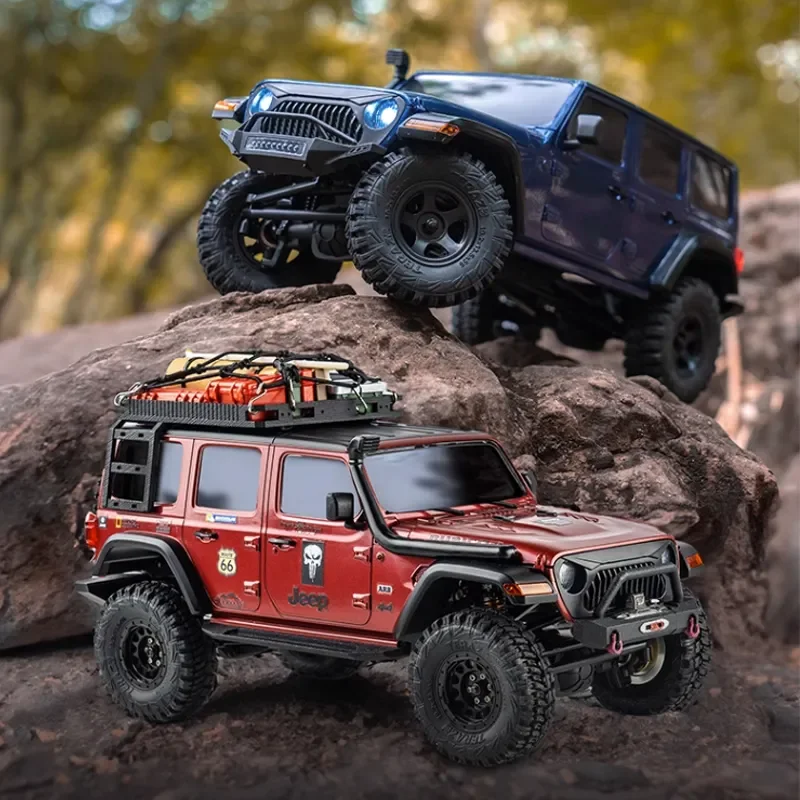 FMS EAZYRC 1:18 Thunderstorm новая имитация Wrangler радиоуправляемый альпинистский автомобиль