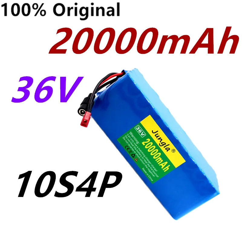 

2020 100% оригинальный 36 В 10S4P 20 Ач 36 В 18650 аккумулятор 500 Вт 42 в 20000 мАч для электровелосипеда с BMS