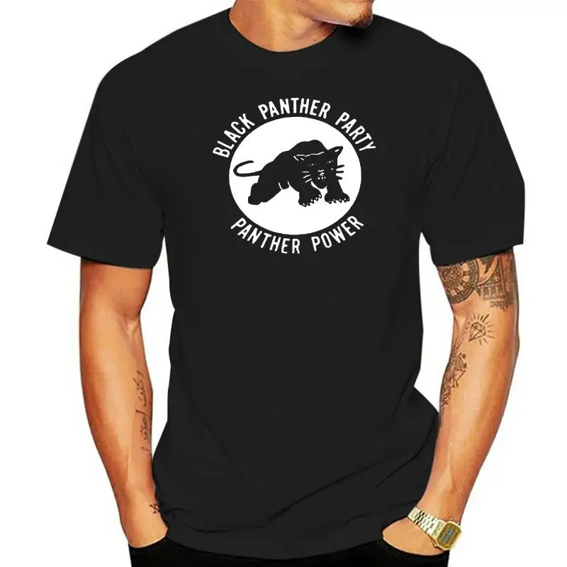 

Black Panther Party T-Shirt Malcolm X Hip Hop S To XXXL Cotton Tee Shirt Summer O Neck Tops