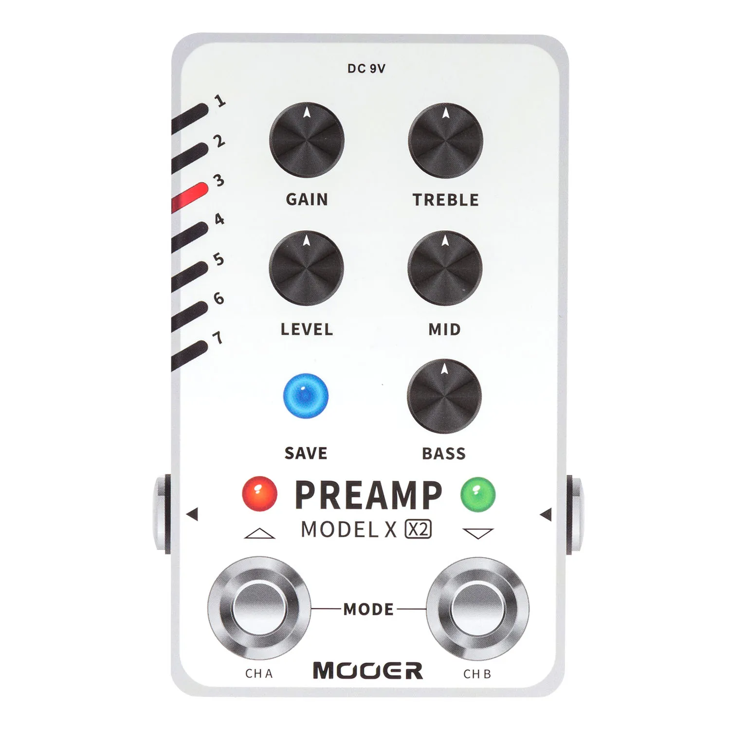 Mooer Preamp X2 Педальный гитарный Многофункциональный процессор электрическая