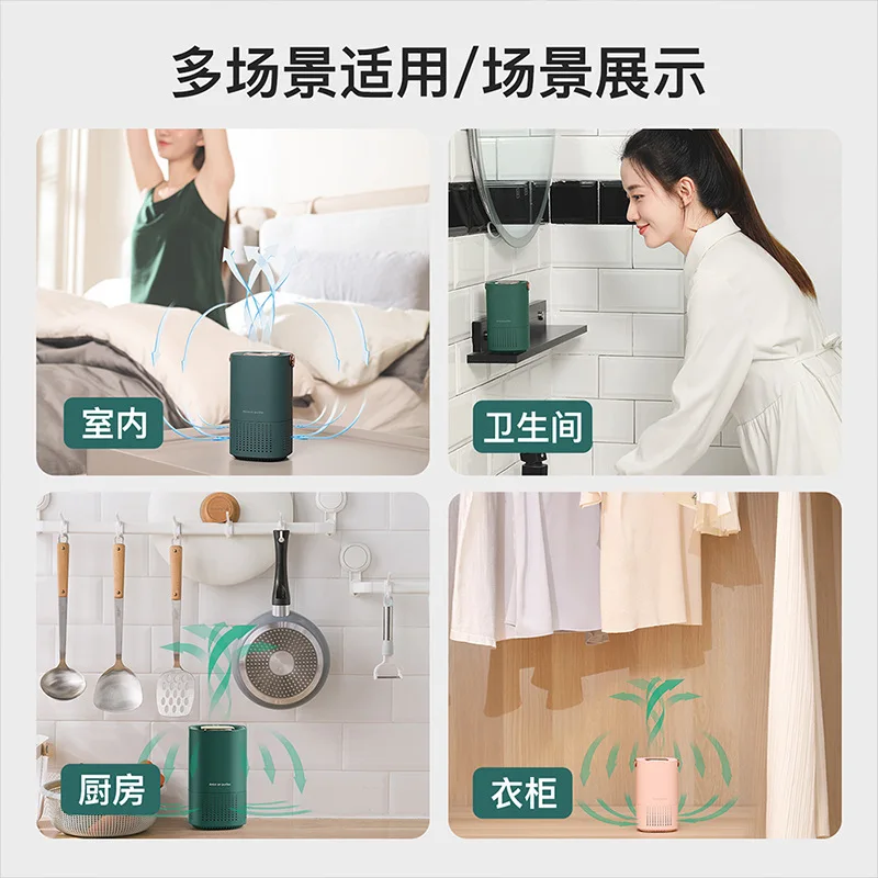 Портативный мини-очиститель воздуха для автомобиля очиститель UVC генератор