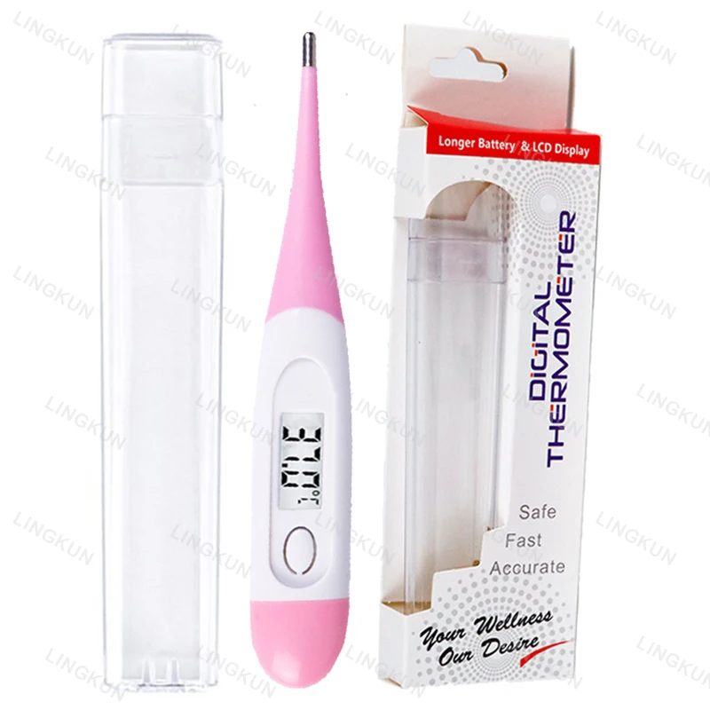 Цифровой Термометр Для Лихорадки Температура Тела Оральный Подмышки Ректальный