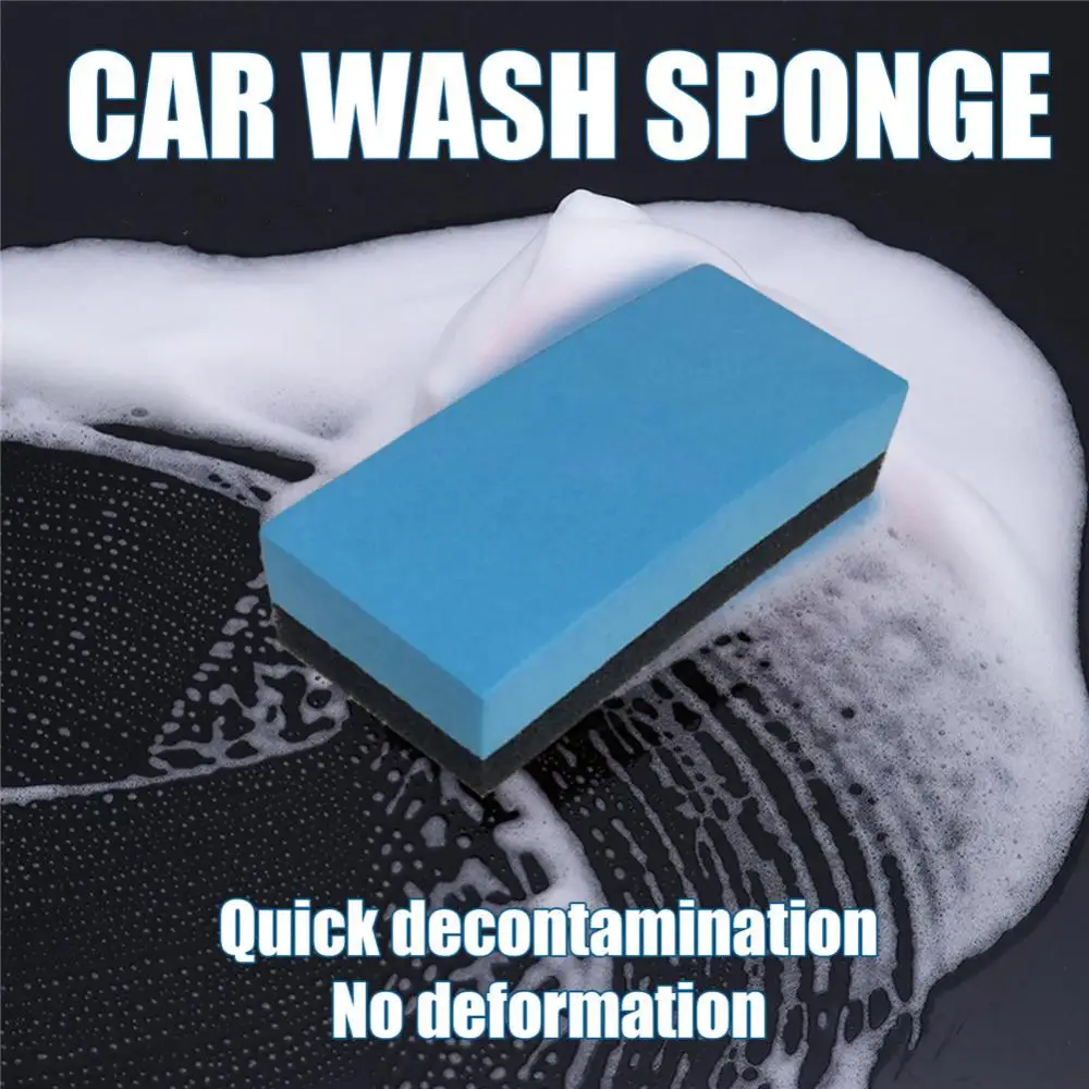 

2023 Car Wash Mud Mud Stick Sponge Block Pad Before Removing Pollutants Polishing Wax For Car Care And Cleaning Tools