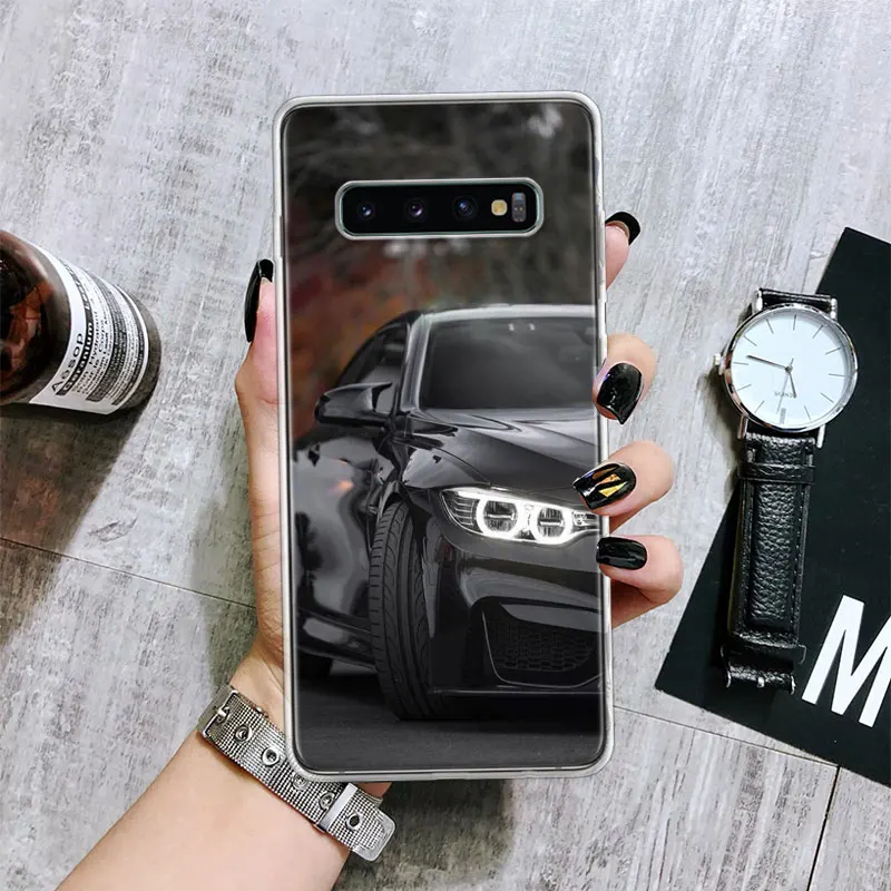 Sports Cars Male Men Transparent Soft Phone Case for Samsung Galaxy S23 S22 S21 Ultra S20 FE S10 Plus S10E S9 S8 + S7 Cover images - 6