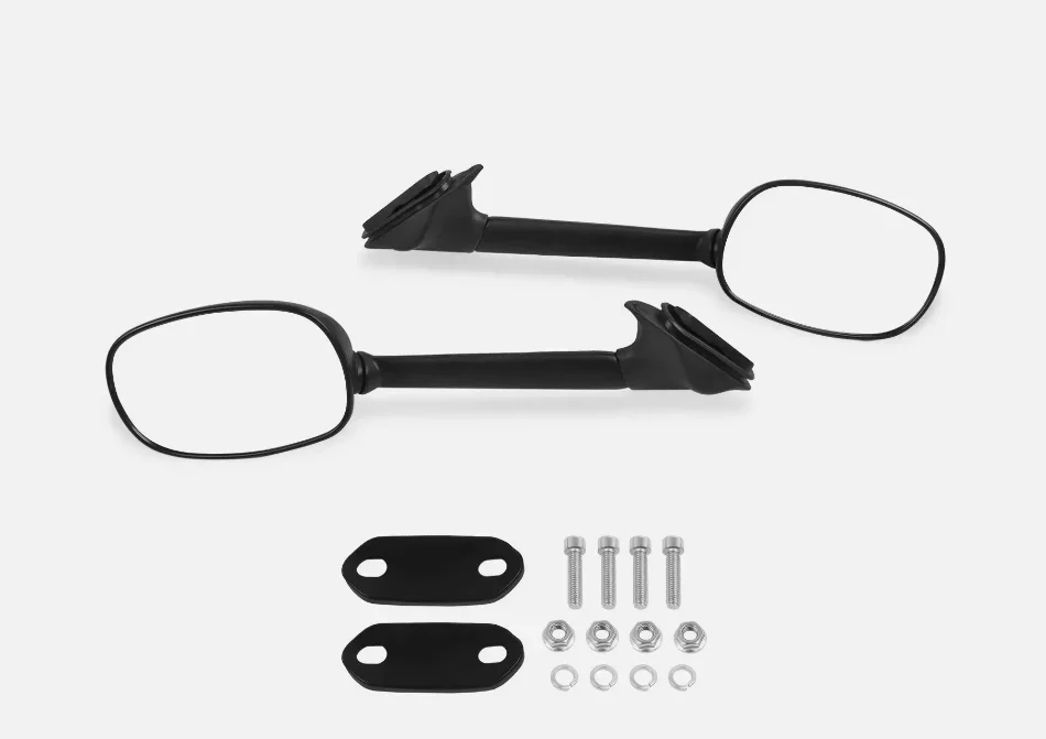 Качество ЕС 1 пара черных боковых зеркал заднего вида для Yamaha T-MAX500 TMAX 500 T MAX 2008-2011