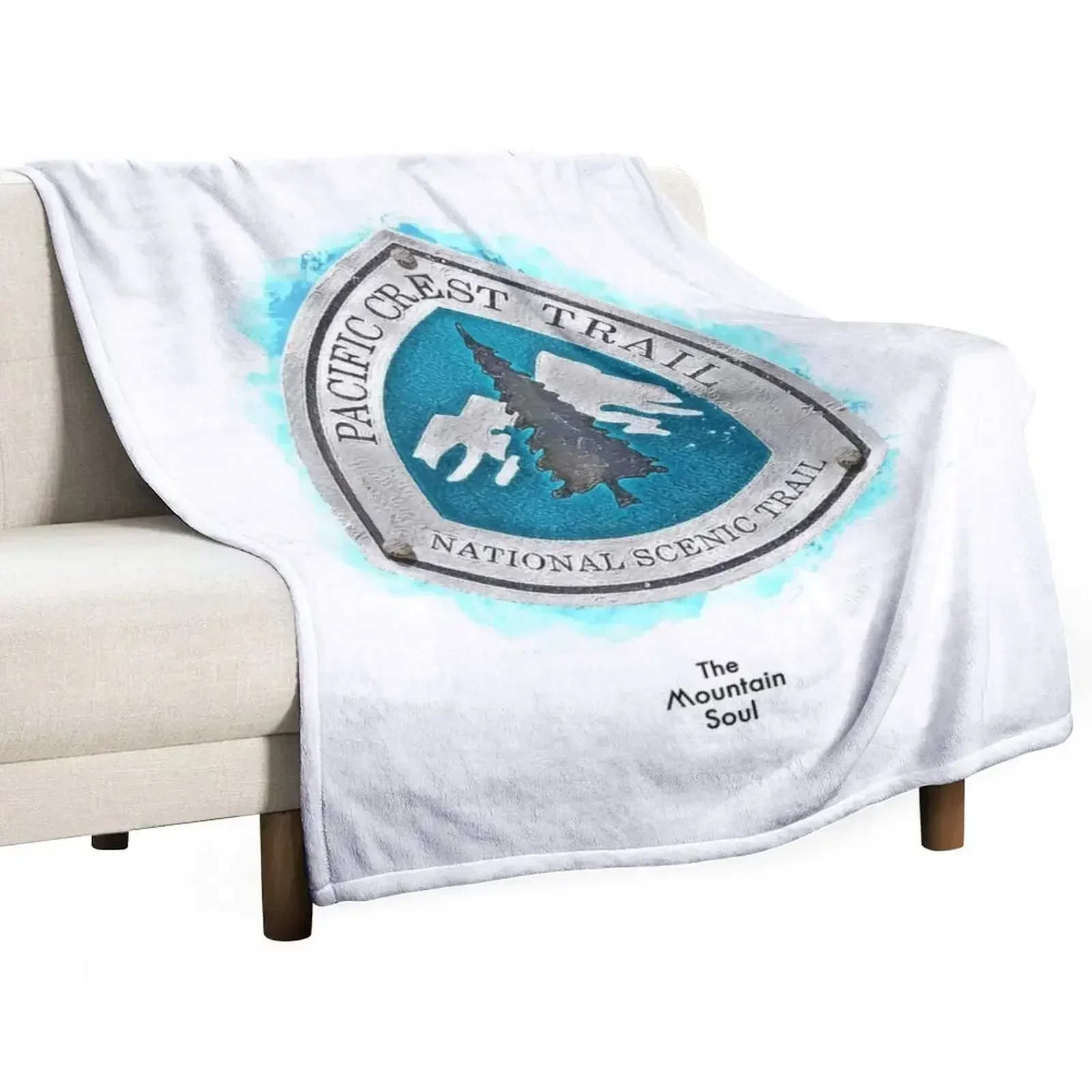 Pacific Crest Trail - PCT Marker Throw Blanket halloween Thermal Baby Soft Plaid Blankets