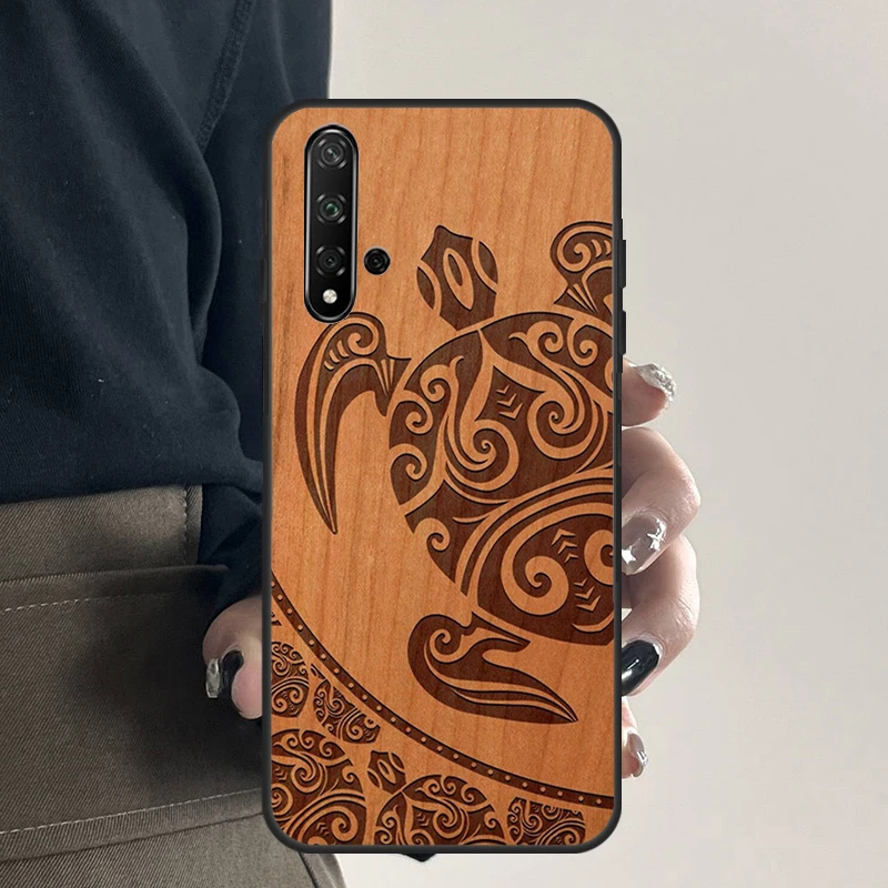 Черепаха Elephant Dragon Wood для Huawei Nova 12i 11i 8i 12s 9 10 SE Y91 Y90 Y60 Y70 Y72 Y61 P20 P40 P30 Lite P60 Pro Чехол (art.: 3920ccd052cc2) - 3920ccd052cc2