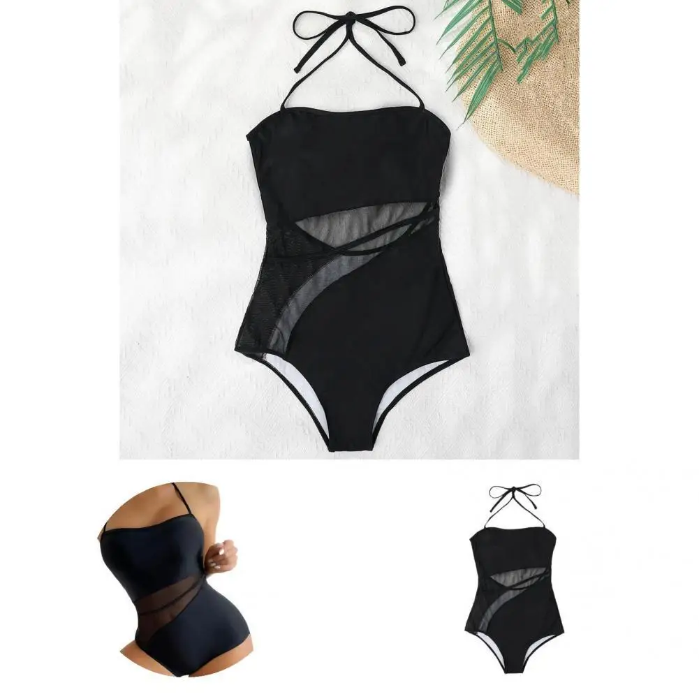 

Terrific Summer Monokini Solid Color Quick-drying Soft Bathing Suit Summer Swimwear Summer Swimsuit