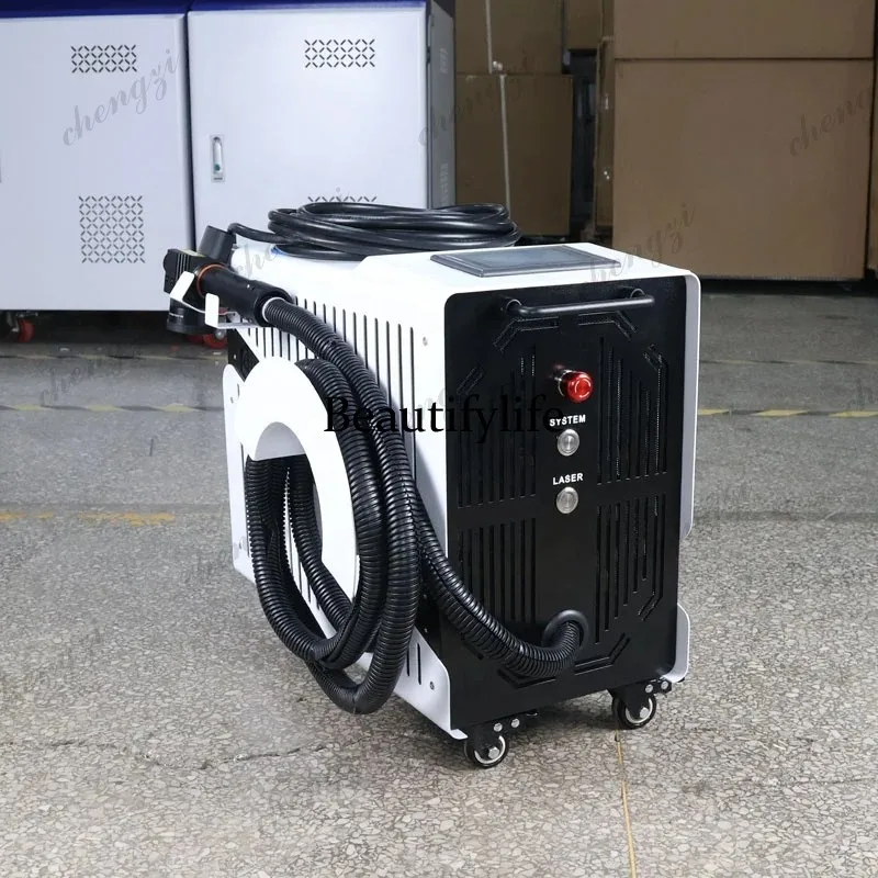 Импульсный ручной лазерный очиститель 81 200W 300W 500W с лазерным источником JPTZBTK, портативный, для очистки металла и дерева (art.: 3920db3ef5227) - 3920db3ef5227