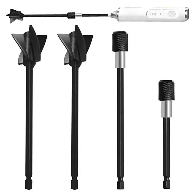 

Drill Mixer Attachment Fast-Mixing And Strong Consistent Even Flow Stirrer Paddle Paint Mixing Paddle For Standard Drills