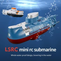 2 4g remote control submarine electric rc boat 6 channel mini wireless remote control diving model for children toys for gift