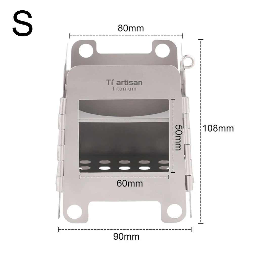 

M Folding Stove 105g 293g Folding Wood Stove Lightweight Pocket Alcohol Stove For Camping Picnic Camping Stoves