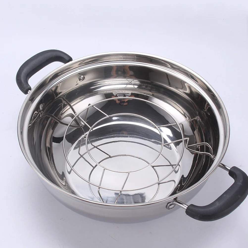 

Rack Steamer Stand Steam Cooker Cooking Round Trivet Steaming Pot Steel Stainless Cooling Pressure Bbq Ware Canning Basket
