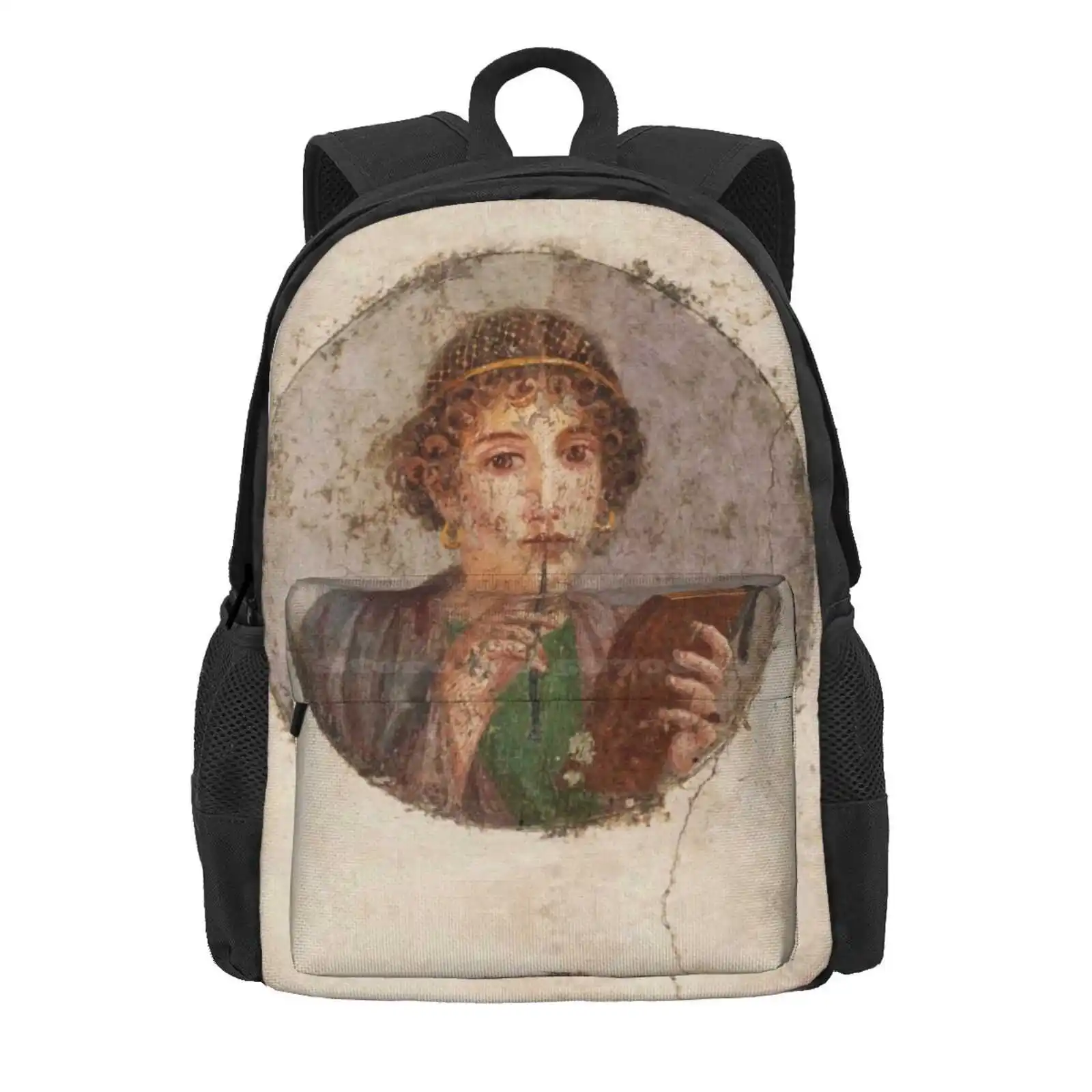 Портрет Помпея сапло (Hd) горячая распродажа школьный рюкзак модные сумки Фреска