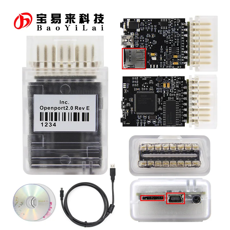 Tactrix OpenPort 2,0 для мини vci V14 JLR SDD158 ECU FLASH