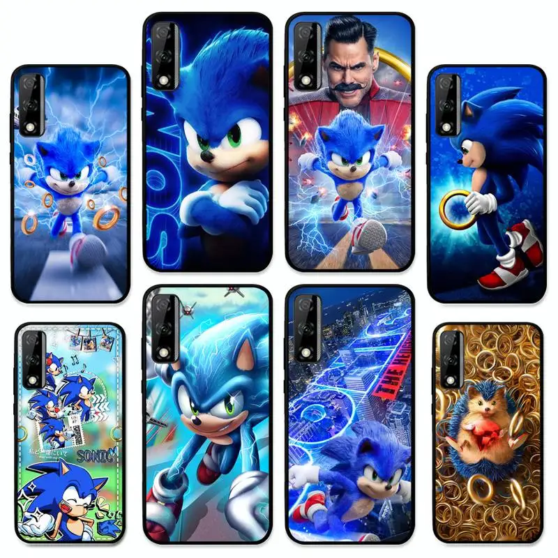 

Supersonic-S-Sonic-Game Phone Case for Huawei Y 6 9 7 5 8s prime 2019 2018 enjoy 7 plus