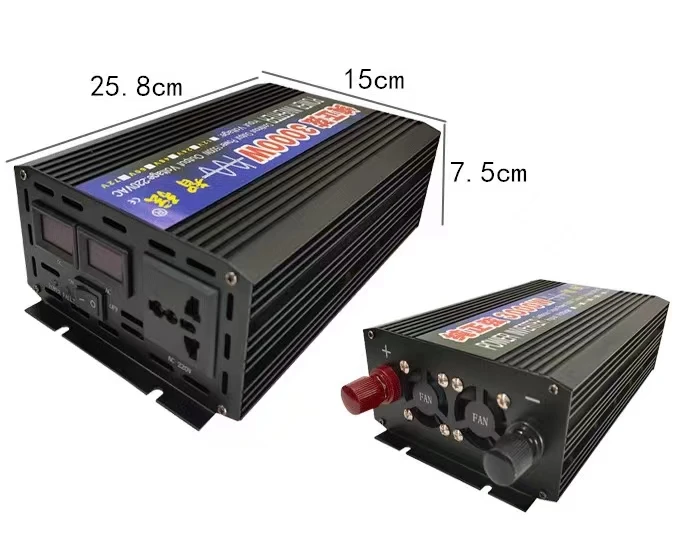 

Горячая Распродажа 12v 24v 48v 60v Dc To Ac 220v 2600W 3000W pure sine wave inverter
