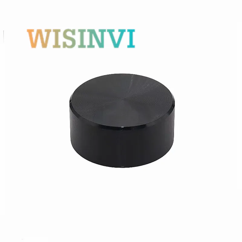 2 шт., 40 × 17 мм, крышка ручки из алюминиевого сплава, полуосевая ручка потенциометра, крышка ручки громкости усилителя, D-образное внутреннее отверстие 6 мм