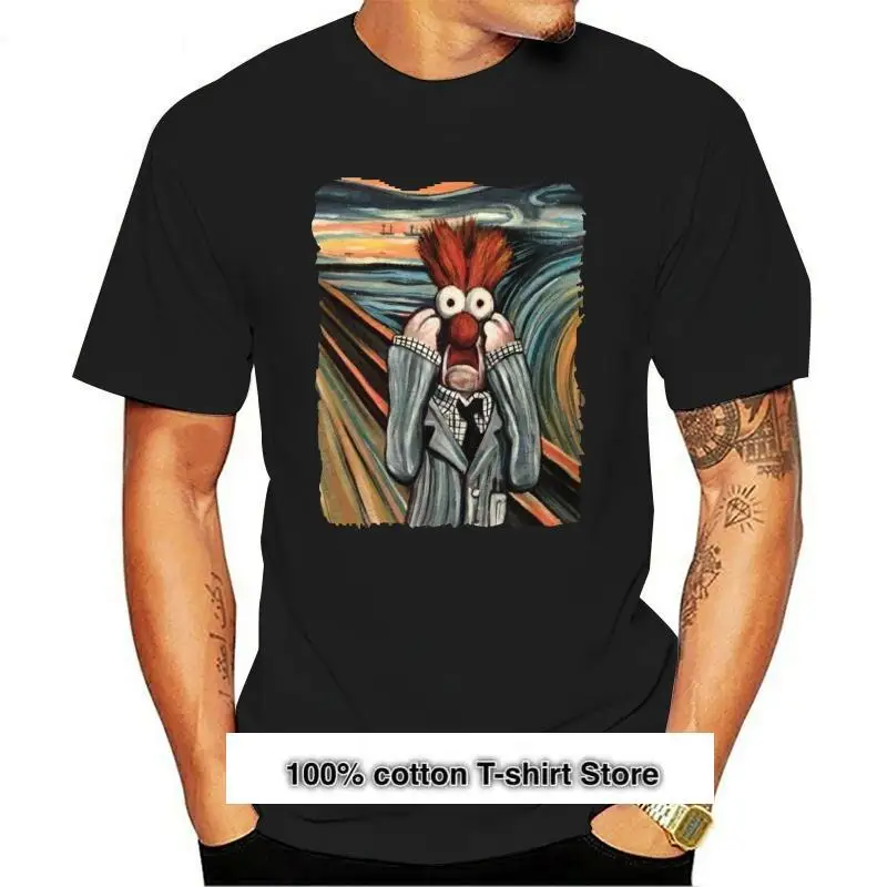 Camiseta Retro для взрослых nueva playera de The Muppet Show Beaker Meep