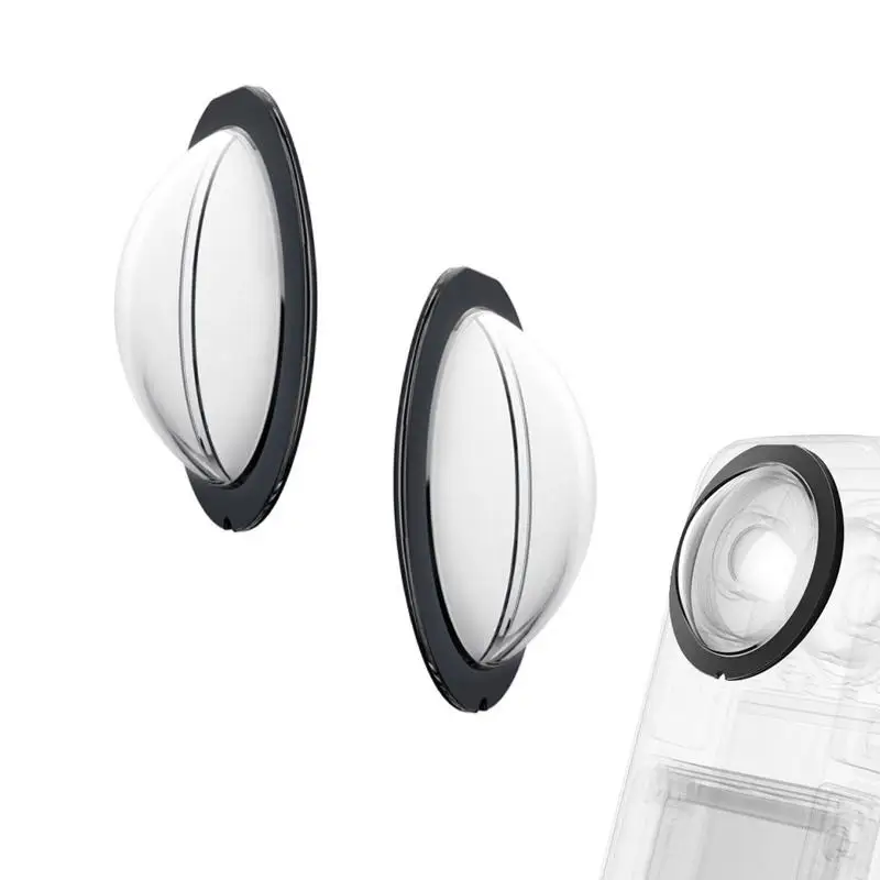 

For INSTA 360 X3 Action Camera Sticky Lens Guards Dual-Lenses Protector Accessories New High Transmittance Lenses Protection