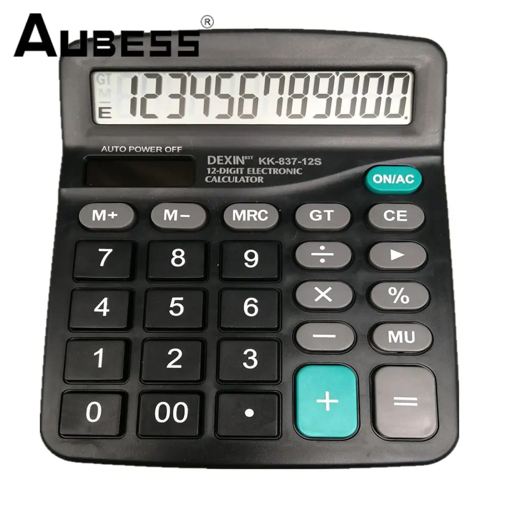 

Финансовый калькулятор из АБС-пластика, экологически чистый, для школьников, энергосберегающий, офисные принадлежности, калькулятор