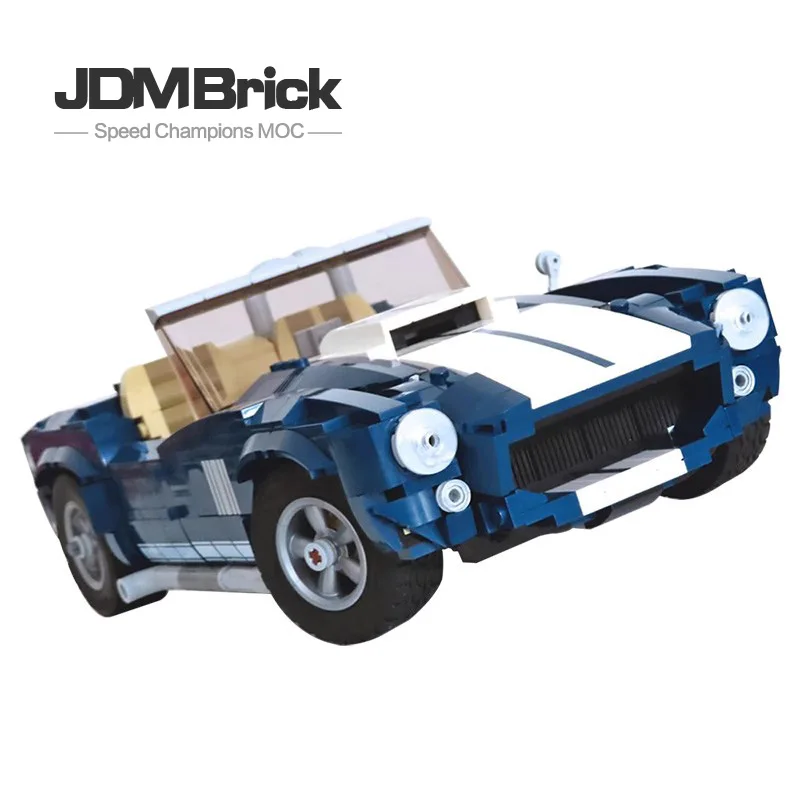 

MOC-43043 Domestic Building Block 10265 Mustang Naja Sports Car Racing Boy Creative Toy