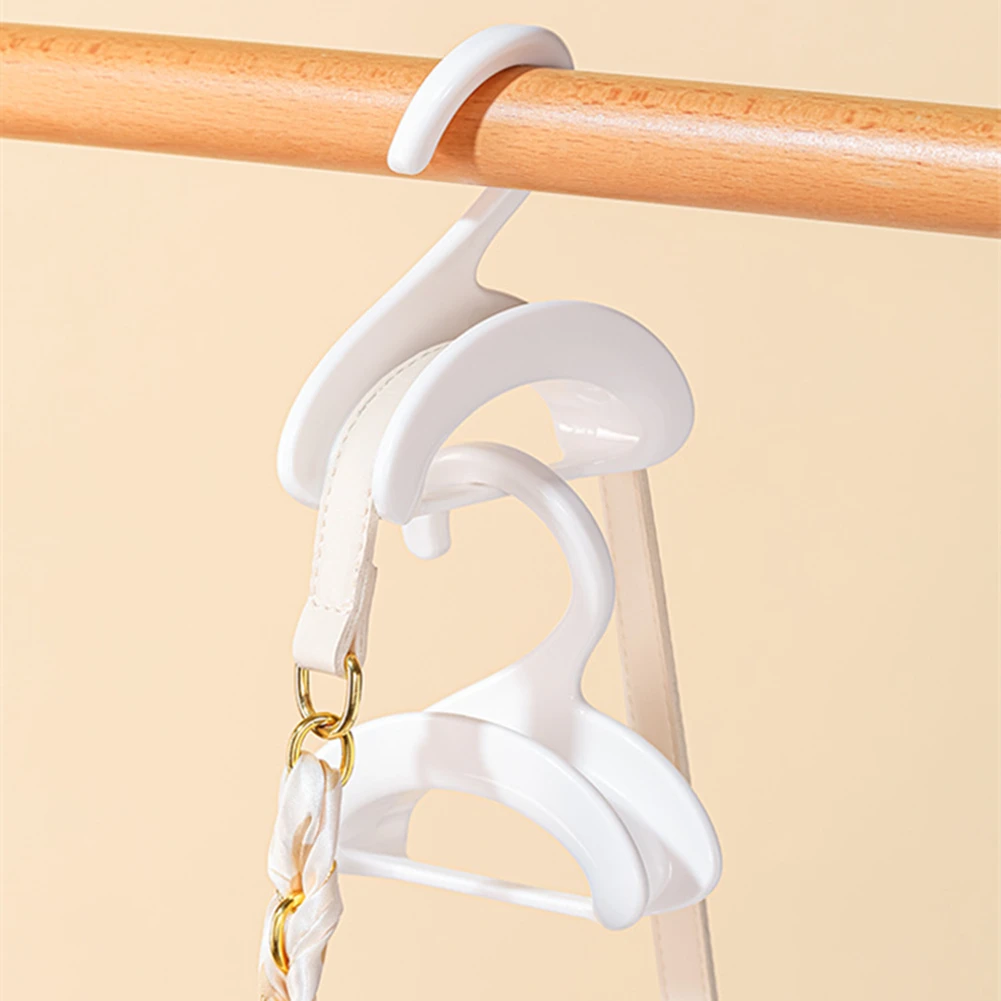 

Simple Multi-functional Bag Hook Can Be Superimposed Clothes Hook Wardrobe Nail Free Hanger Tie Rack Hanging Bag Rack Hangers