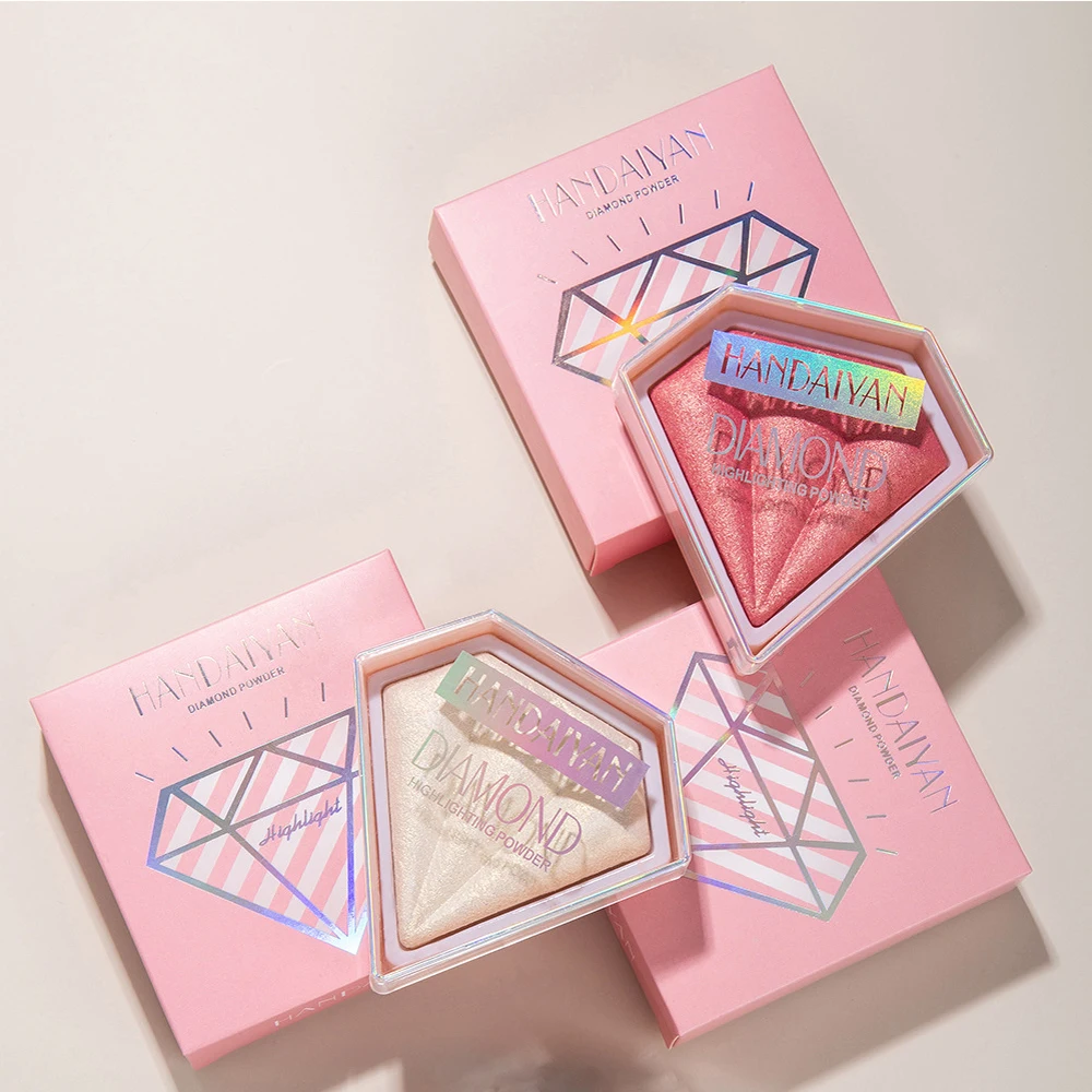 Алмазный блестящий хайлайтер пудра косметика для макияжа макияж лица подсветка