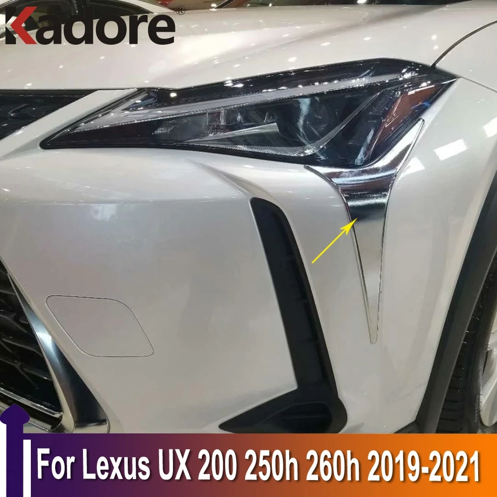 

Хромированная передняя фара для Ford Kuga Escape 2017 2018 2019, противотуманная фара, рамка, отделка противотуманная, автомобильные аксессуары