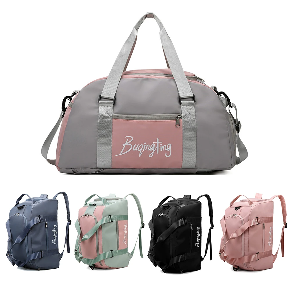 

Women Gym Handbags Fitness Shoulder Bag Men Women Oxford Sport Backpack Yoga Backpack Travel Tote Bag with Shoe Compartment