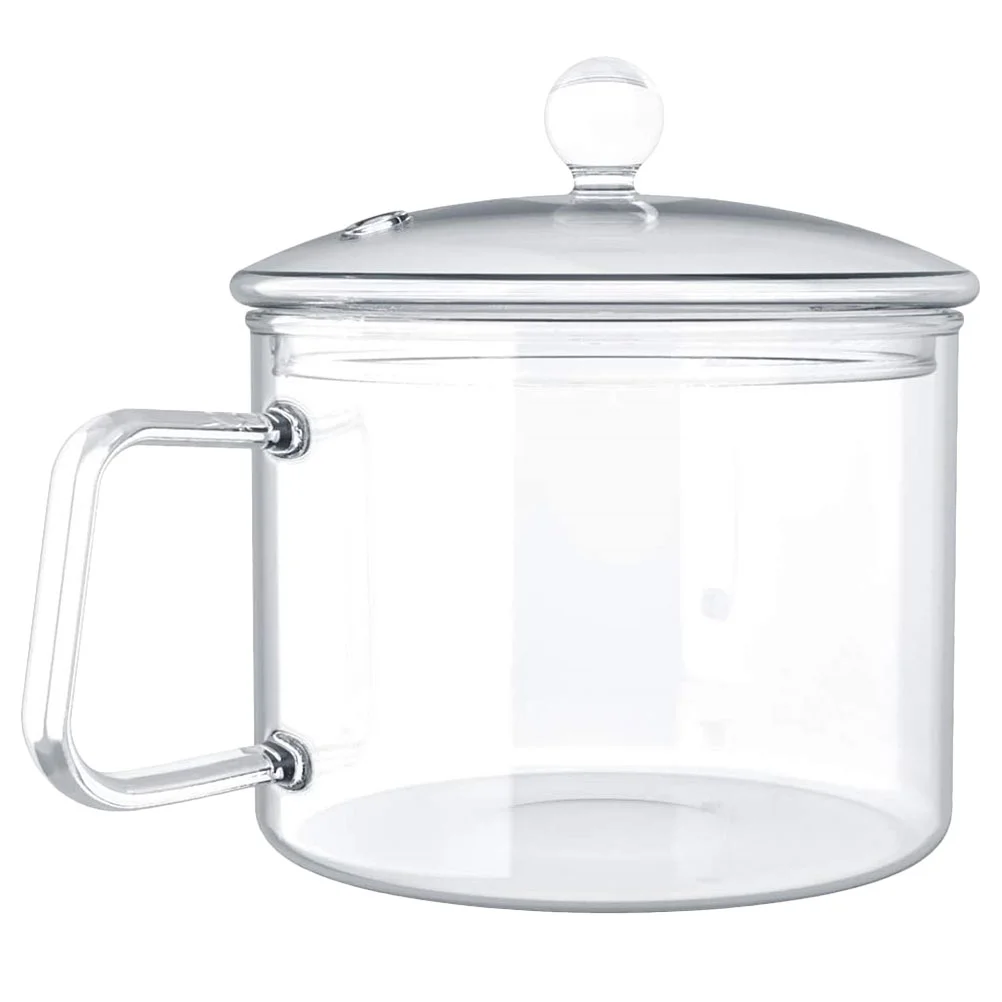 

Pot Saucepan Clear Stew Cooking Stovetop Kitchen Soup Melting Instant Noodle Butter Warmer Chocolate Stockpot Transparent