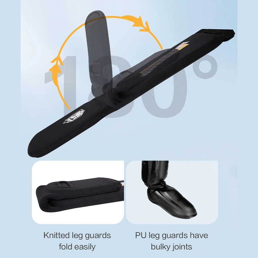 Хлопковые боксерские щитки для голени защита голеностопа ног TKD коврик